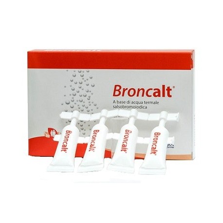 Broncalt Strip soluzione per lavaggi nasali con aerosol 10 flaconcini da 5 ml