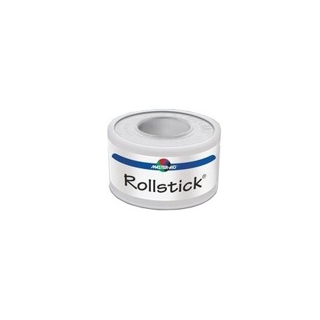 M-AID Rollsilk Cerotto su rocchetto trasparente e traspirante 5 m x 2,5 cm