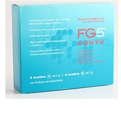FG5 Forte integratore probiotico intestinale gusto albicocca 6 bustine