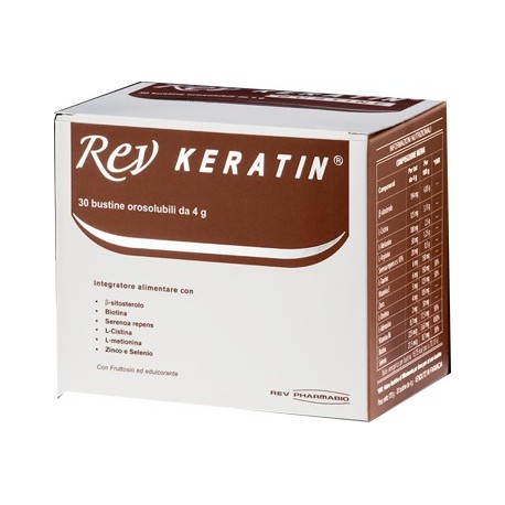 Rev Keratin integratore per capelli e unghie 30 bustine