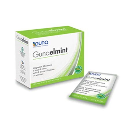 Gunaelmint Integratore digestivo per vie urinarie 30 bustine