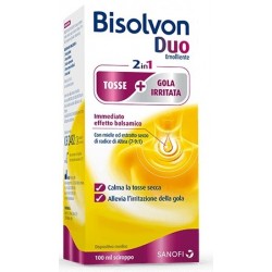 Sanofi Bisolvon Duo Emolliente tosse secca e la gola irritata 100 ml