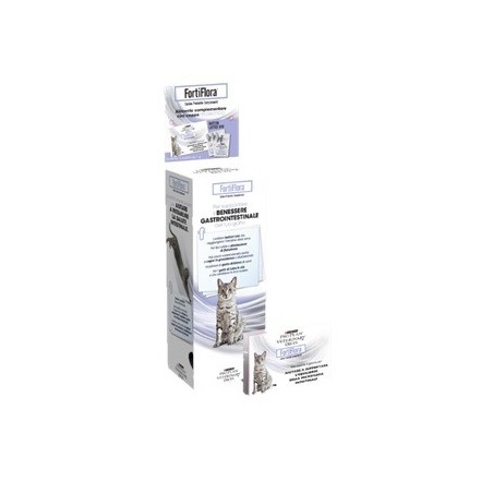 Fortiflora integratore intestinale per gastroenterite del gatto 5 bustine Fortiflora integratore intestinale per gastroenterite del gatto 5 bustine