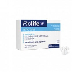 Prolife Zerogas integratore contro gonfiore e coliche intestinali 45 compresse