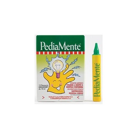 Pediatrica PediaMente Integratore per concentrazione bambini 15 flaconi