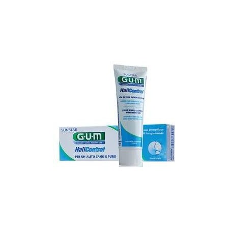 Gum Halicontrol dentifricio in gel contro l'alito cattivo 75 ml
