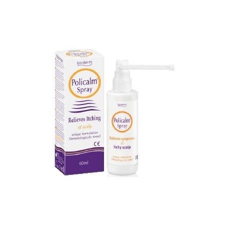 Policalm Spray lenitivo per prurito al cuoio capelluto 60 ml Policalm Spray lenitivo per prurito al cuoio capelluto 60 ml