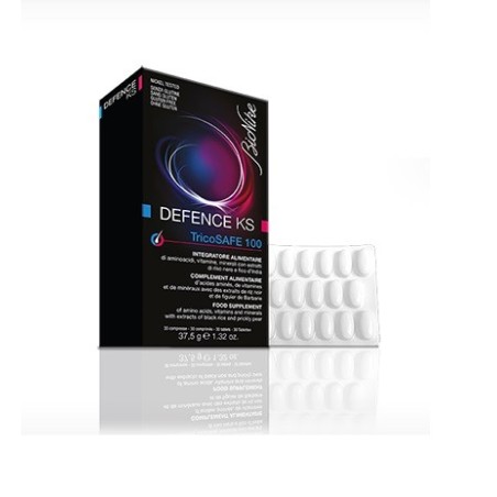 BioNike Defence KS TricoSAFE 100 integratore anticaduta dei capelli 36 compresse BioNike Defence KS TricoSAFE 100 integratore anticaduta dei capelli 36 compresse