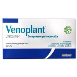 Venoplant 20 compresse - Integratore per il microcircolo e la circolazione venosa