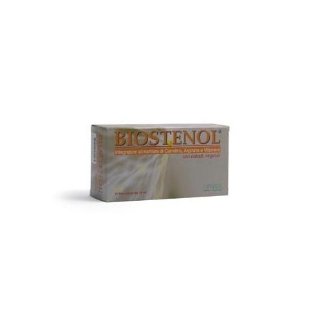 Biostenol integratore ricostituente per sport 10 flaconcini da 15 ml Biostenol integratore ricostituente per sport 10 flaconcini da 15 ml