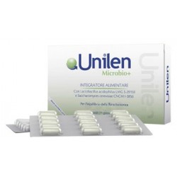 Uniderm Unilen Microbio+ probiotici e lieviti per equilibrio flora batterica 30 capusule