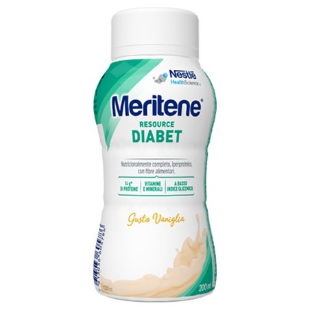 Meritene Resource Diabet integratore iperproteico gusto vaniglia 200 ml Meritene Resource Diabet integratore iperproteico gusto vaniglia 200 ml