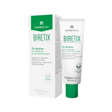 Difa Cooper Biretix Triactive Idrogel purificante seboregolatore pelle acneica 50 ml