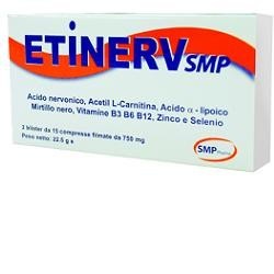 Etinerv SMP integratore per il sistema nervoso 30 compresse