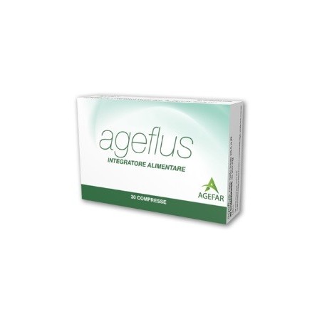 Agefar Ageflus integratore per funzionalità di prostata e vie urinarie 30 compresse Agefar Ageflus integratore per funzionalità di prostata e vie urinarie 30 compresse
