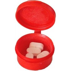 Portapillole giornaliero tascabile leggero per adulti e anziani