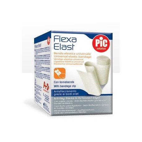 PIC Flexa Benda Elastica supporto di articolazioni e muscoli per traumi leggeri 8 cm x 4,5 m