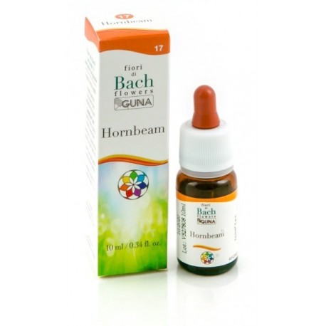 Guna Hornbeam 10 ml - Fiori di Bach per stanchezza e procrastinazione