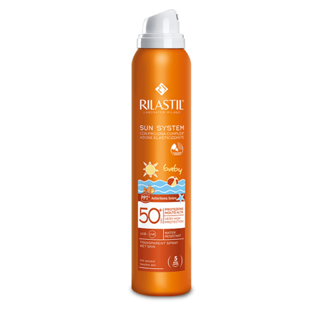 Rilastil Sun System Baby Transparent Spray Protezione Solare SPF 50+ Rilastil Sun System Baby Transparent Spray Protezione Solare SPF 50+