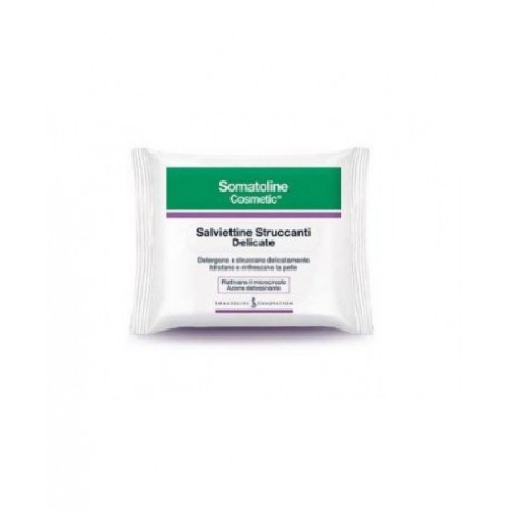 Somatoline Cosmetic Salviettine Struccanti Delicate Bipack 20+20