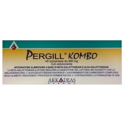 Pergill Kombo integratore per intolleranza alla digestione del lattosio 40 compresse