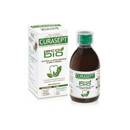 Curasept EcoBio collutorio antiplacca protettivo naturale 300 ml