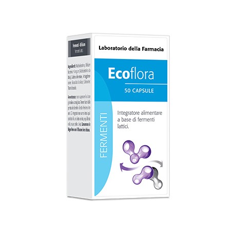 EcoFlora 50 Capsule - Integratore Alimentare Per La Flora Intestinale