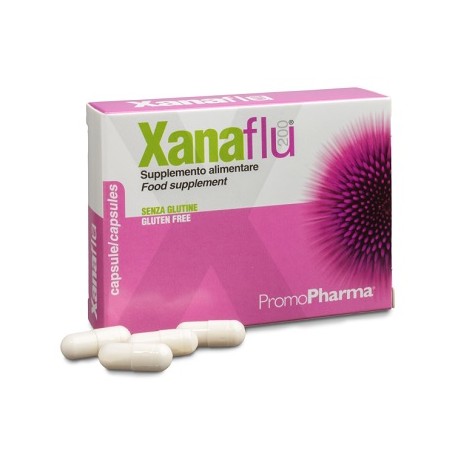 Xanaflu 200 - Integratore per difese immunitarie e vie respiratorie 20 capsule