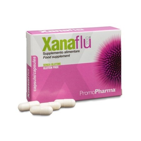 Xanaflu 200 - Integratore per difese immunitarie e vie respiratorie 20 capsule Xanaflu 200 - Integratore per difese immunitarie e vie respiratorie 20 capsule