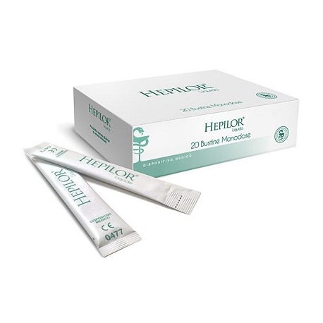 Hepilor Monodose 20 Stick Contro Bruciore di Stomaco e Reflusso