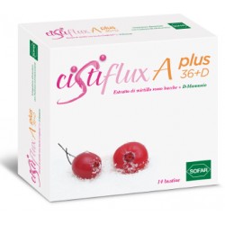 Cistiflux A Plus 36+D integratore per benessere delle vie urinarie 14 bustine