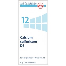 Calcium Sulfuratum sale Dr. Schussler n.12 6DH 50 g