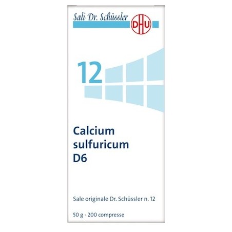 Calcium Sulfuratum sale Dr. Schussler n.12 6DH 50 g Calcium Sulfuratum sale Dr. Schussler n.12 6DH 50 g
