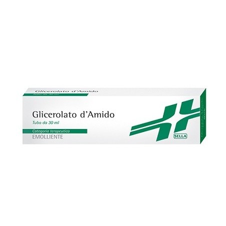 Sella Glicerolato d'amido Glicerolo in gel emolliente cutaneo 30 ml Sella Glicerolato d'amido Glicerolo in gel emolliente cutaneo 30 ml