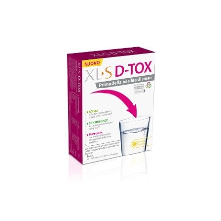 Xls D-Tox - Integratore Alimentare Detossinante 8 Stick Xls D-Tox - Integratore Alimentare Detossinante 8 Stick