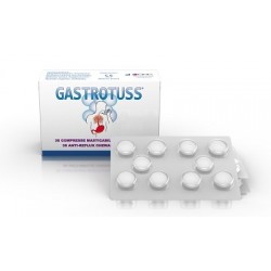 Gastrotuss integratore per reflusso gastroesofageo e faringolaringeo 30 compresse