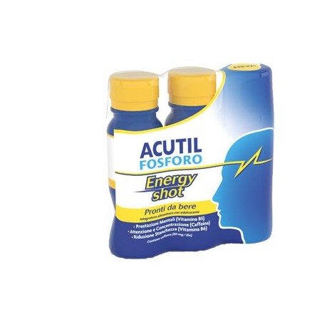 Acutil Fosforo Energy Shot - Integratore energetico per concentrazione Acutil Fosforo Energy Shot - Integratore energetico per concentrazione