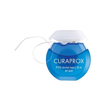 Curaprox PTFE Dental Tape DF 820 filo interdentale resistente 35 m