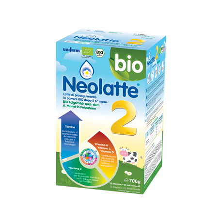 NEOLATTE 2 BIO POLVERE 700G