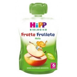 Hipp Biologico Frutta Frullata per bambini gusto mela senza zucchero aggiunto 90 g