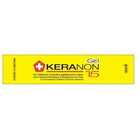 Keranon 15 Gel cheratolitico per calli e psoriasi 75 ml