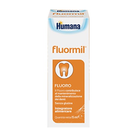 Fluormil Gocce 15 ml - Integratore di Fluoro per Bambini