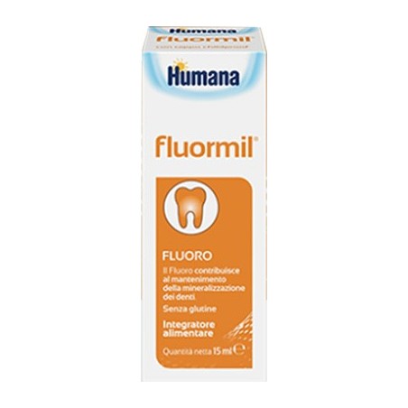 Fluormil Gocce 15 ml - Integratore di Fluoro per Bambini Fluormil Gocce 15 ml - Integratore di Fluoro per Bambini