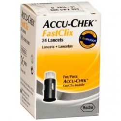 Accu-Chek FastClix 24 lancette pungidito per test della glicemia