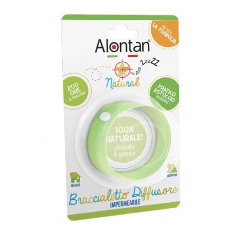 Alontan Natural Braccialetto diffusore antizanzare