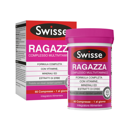 Swisse Multivitaminico Ragazza Integratore Alimentare 60 Compresse