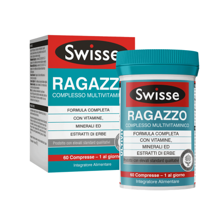 Swisse Multivitaminico Ragazzo Integratore Alimentare 60 Compresse