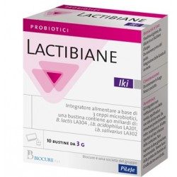 Lactibiane IKI integratore per l'equilibrio della flora intestinale 10 bustine