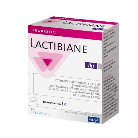 Lactibiane IKI integratore per l'equilibrio della flora intestinale 10 bustine Lactibiane IKI integratore per l'equilibrio della flora intestinale 10 bustine