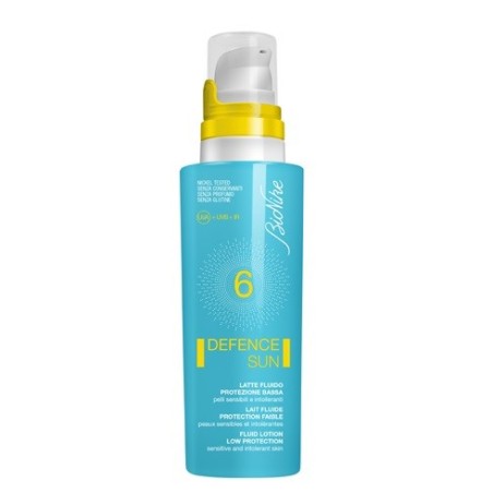 Bionike Defence Sun 6 latte fluido bassa protezione solare corpo 125 ml Bionike Defence Sun 6 latte fluido bassa protezione solare corpo 125 ml